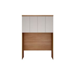 Módulo de Quarto Rizon Armário Ponte Aéreo Casal/Queen 167cm /Linea c/ 4 Portas Cumaru/Fendi 25 - Novo Horizonte