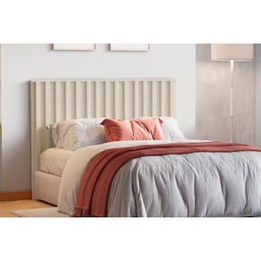 Painel Cama Box Madeirado Cabeceira Vitoria Casal/Queen Off White - Europa