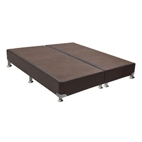 Cama Box Base King Americana Courano Brown (186x198x23) - Ortobom
