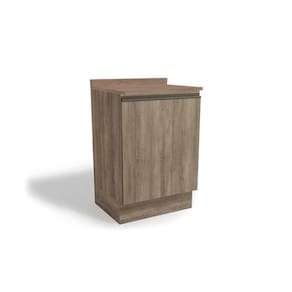 Balcão Cozinha p/ Cooktop c/ Tampo Maxxi G742 c/ 1 Porta 60cm Nogal - Kappesberg