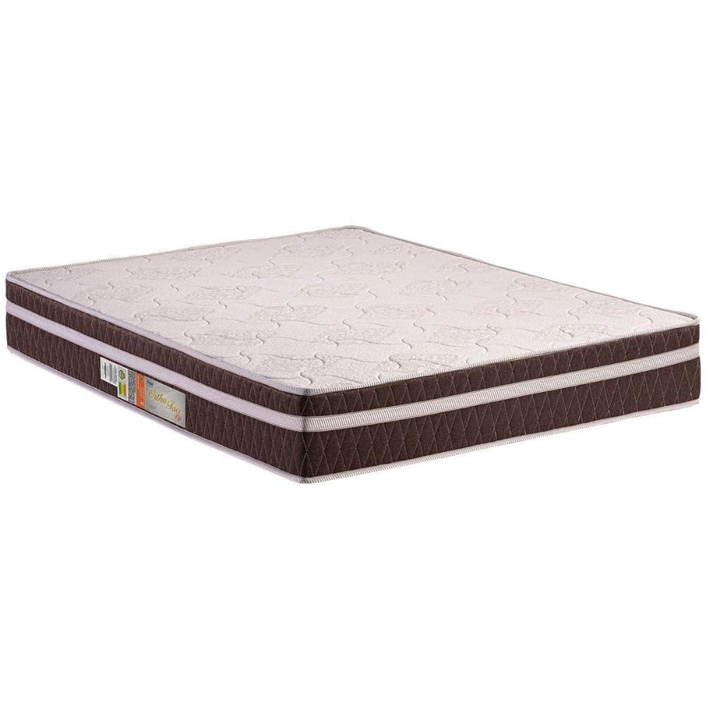 Colchão Viúva D28 / Anatômico Orthoface Vip Euro Pillow Brown (128x188x25) - Polar