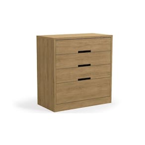 Cômoda Casal S824 c/ 4 Gavetas Canela - Kappesberg