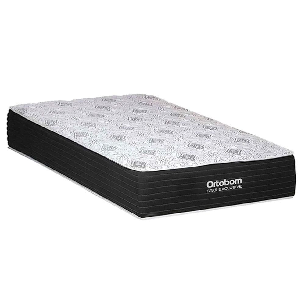 Colchão Solteiro Espuma Viscoelástico Star Exclusive D33 Nanolastic (88x188x42) - Ortobom