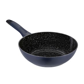 Panela Wok Em Alumínio Com Revestimento Cerâmico Antiaderente Indução Everyday 4,1L Oxford Azul