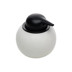 Dispenser Para Sabonete Líquido Em Cerâmica Granada 350ml Wolff Branco