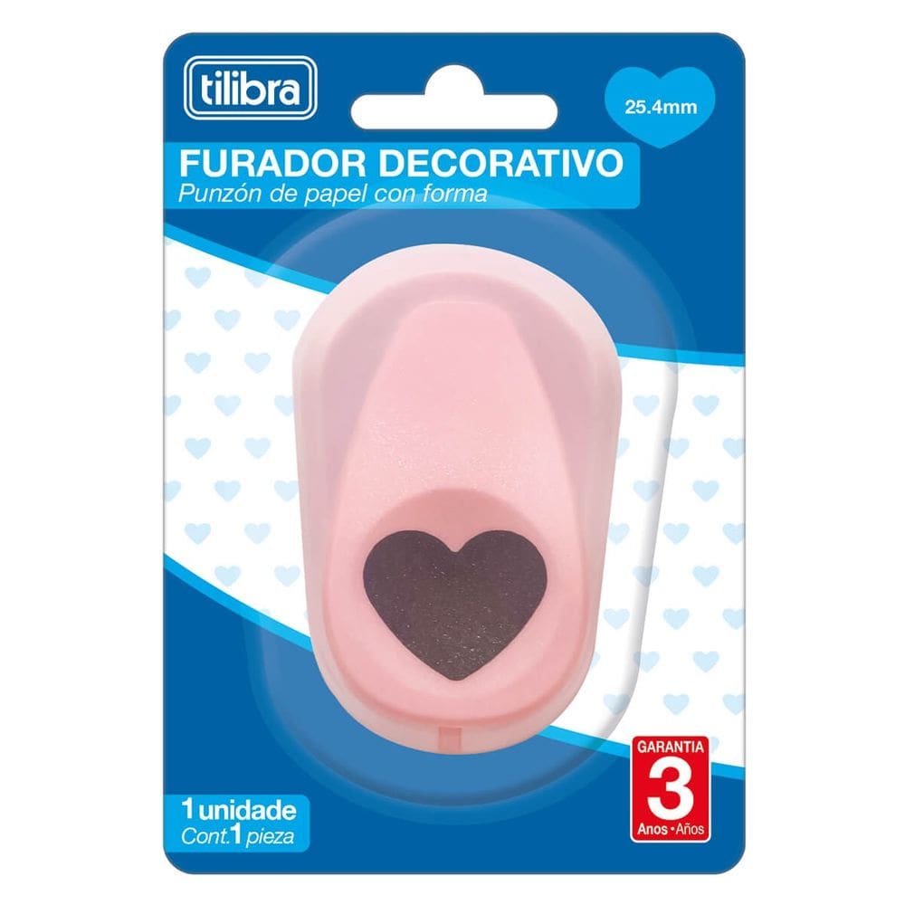Furador Cortador Perfurador De Eva Papel 25mm Tilibra | Artesanal | Scrapbook | Escolar | Artesanato