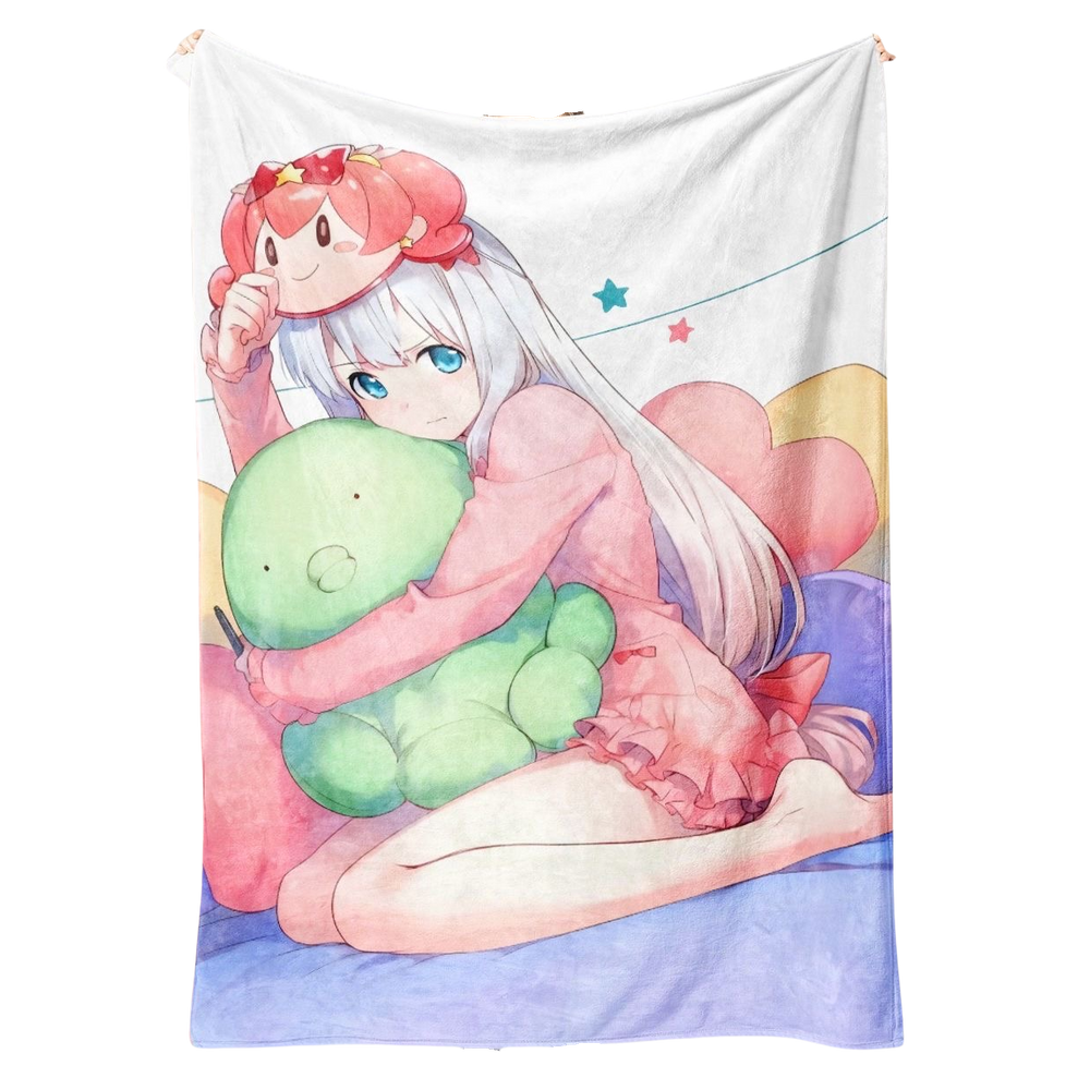 Manta SANMU Flannel Soft Anime Izumi Sagiri