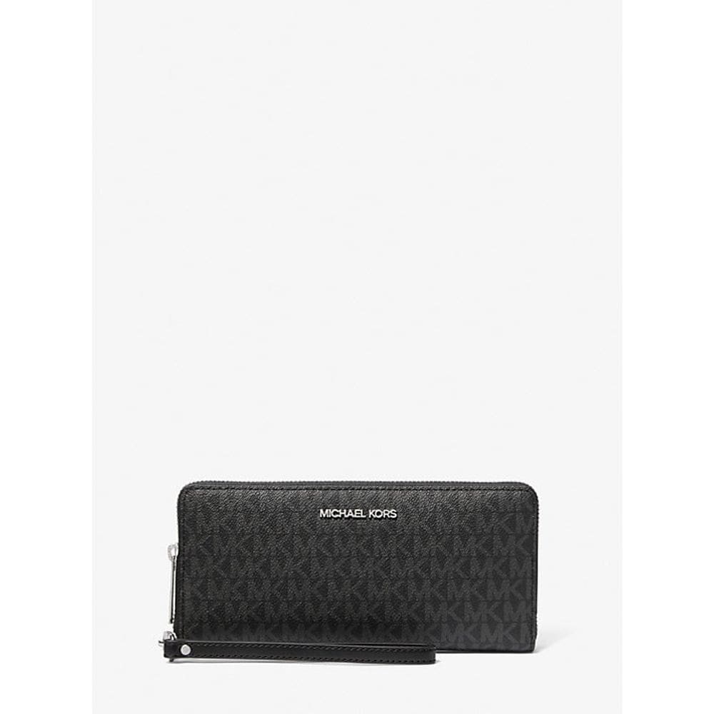 Carteira Michael Kors Jet Set Travel Large com logotipo Sg Canvas