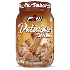 Whey Protein 3W Delicious Proteína (900g) FTW