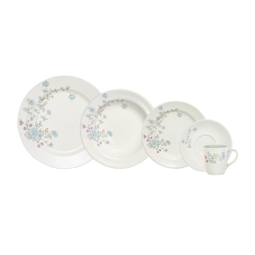Jogo de Jantar Harmonia 20 Peças Porcelana Schmidt