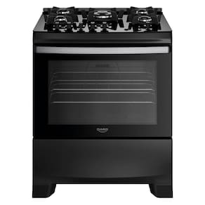 Fogão a Gás 5 Bocas Dako Novo Supreme Glass Mesa de Vidro Tripla Chama