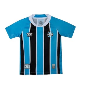 Camiseta M/C Gremio I 2025 U37g03498-312 - Azul/Preto 10