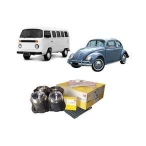 Kit Motor Fusca / Kombi 1.6 Vw1300/1500/1600 Mahle