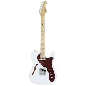 Guitarra Aria Teg-tl White Tortoise Pickguard. - Alta Qualidade!