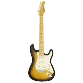 Guitarra Aria Stg-57 2 Tone Sunburst. - Linha Exclusiva