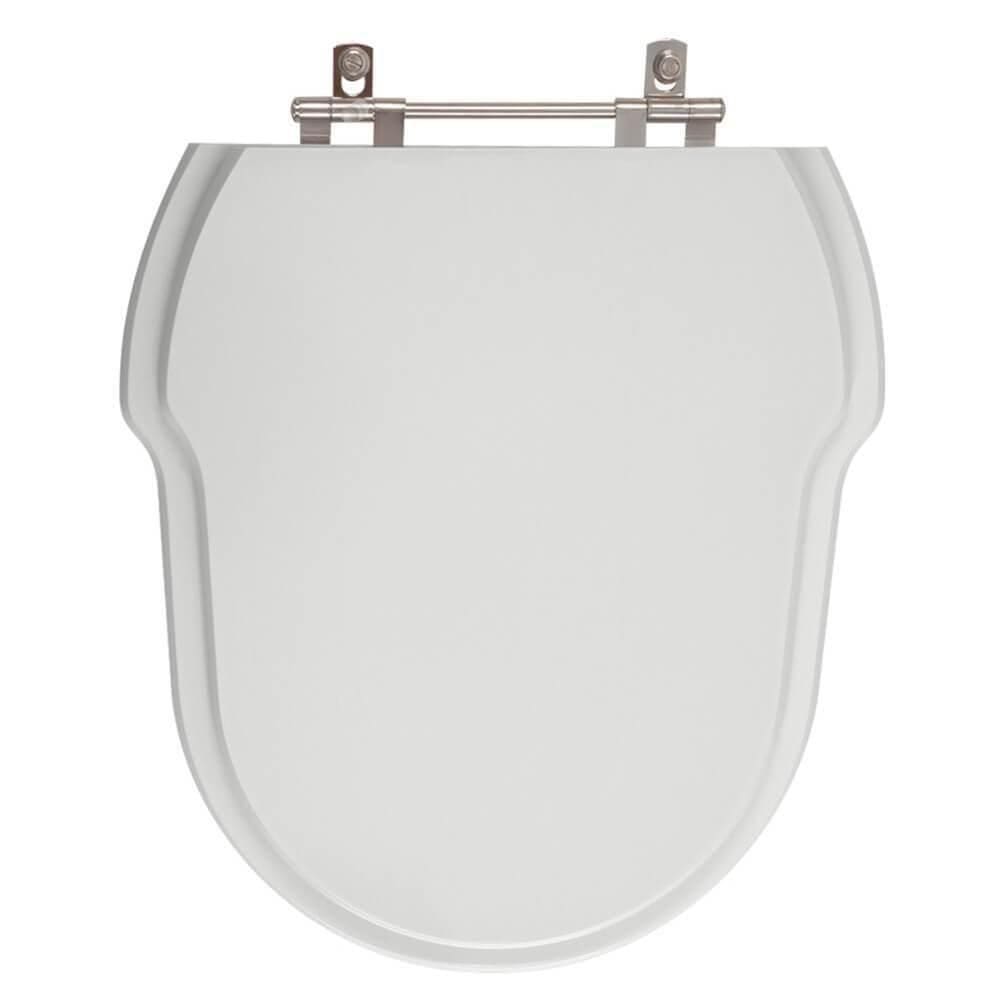 Assento Sanitário Hampton Cinza Platina Para Vaso Incepa