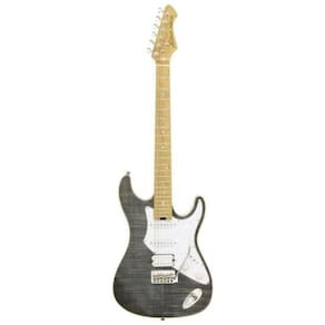Guitarra Aria 714-mk2 Fullerton Black Diamond. - Acabamento com Alta Qualidade