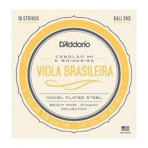 Encordoamento De Aco Para Viola Brasileira Ej82c - Cebolao Mi - Boiadeira