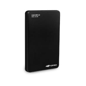 Case para HD 2.5 C3Tech - Preto - CH-200BK - Sata III - USB 2.0