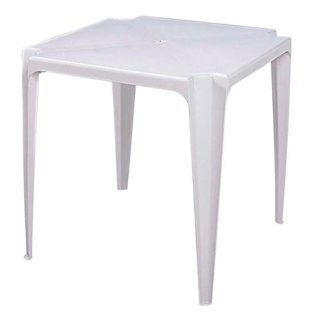 Mesa Plástica Mor Bela Vista Branca