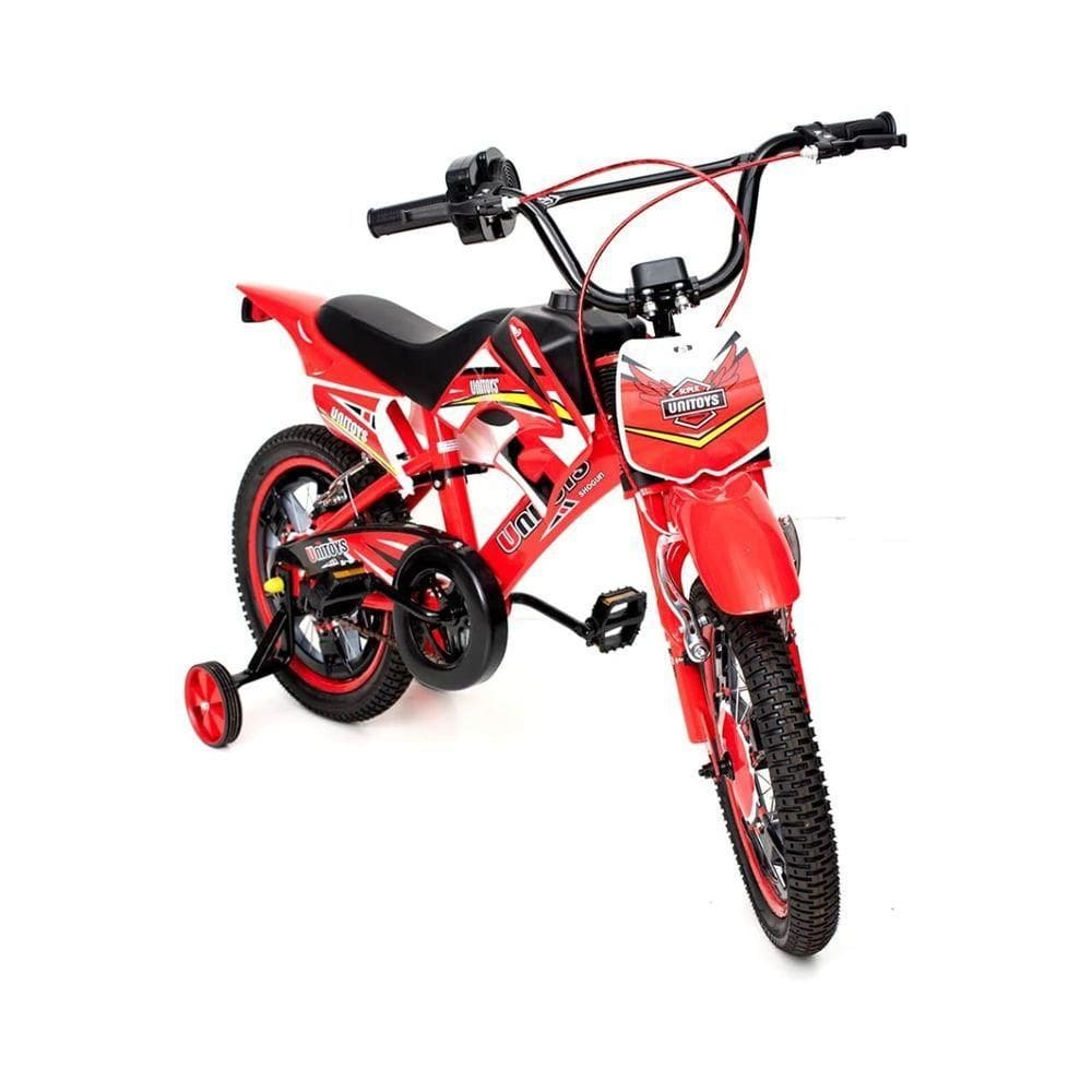 Bike Moto Cross Vermelha Aro 16 - 1172