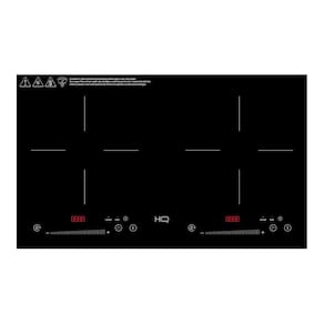 Cooktop de Indução HQ 2 Bocas Portátil 3500W Preto HQ-IDE3502S 220V