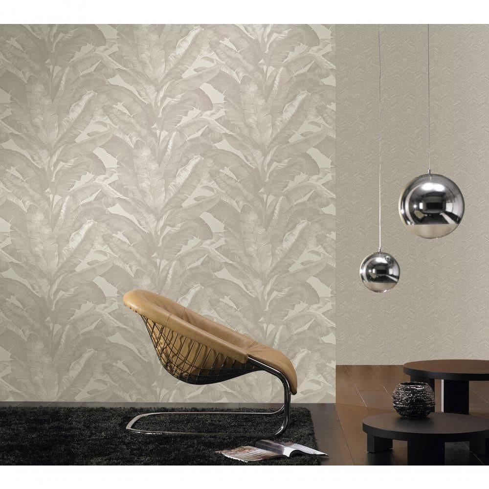 Papel De Parede Unique Folhagem Un5010
