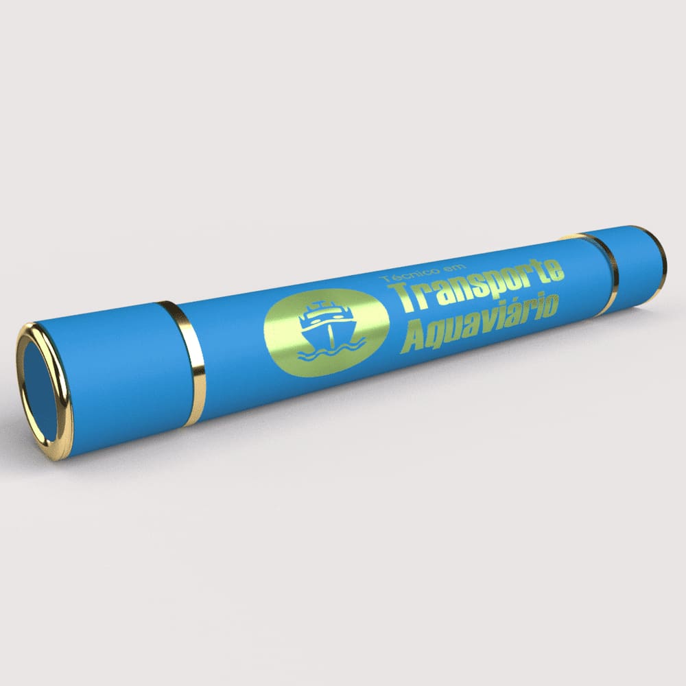 Canudo de formatura Técnico em Transporte Aquaviário