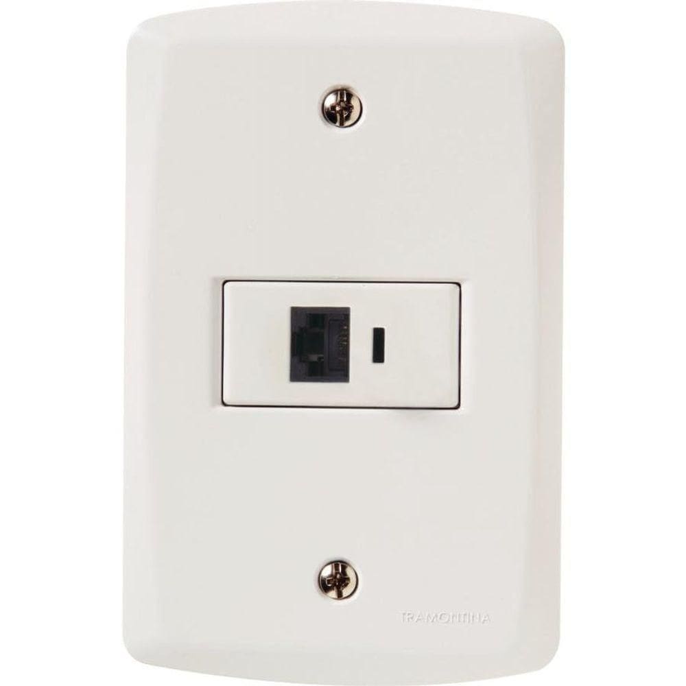 Conjunto 4" X 2" De 1 Tomada Rj45 - Tramontina