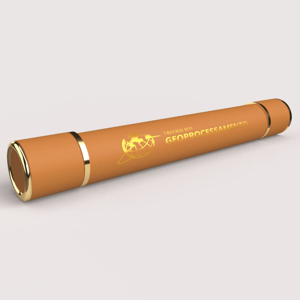 Canudo de formatura Técnico em Geoprocessamento