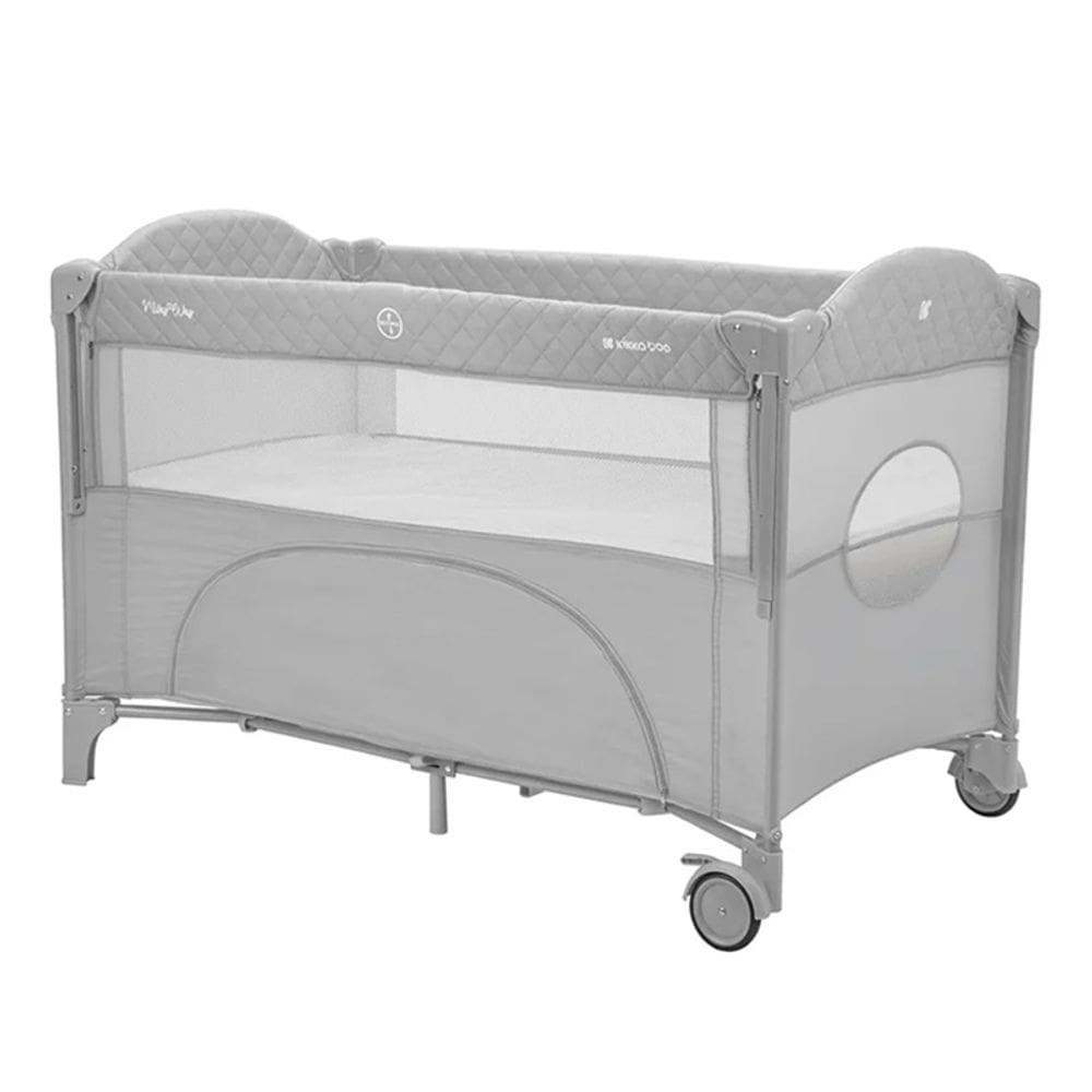 Berço Cercado Milk Way Grey (Cinza) - Kikka Boo