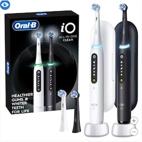 Escova de dentes Oral-B iO Complete Clean Recarregável, pacote com 2 unidades