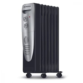 Aquecedor A óleo Mondial A-06 Preto Com Prata 220V