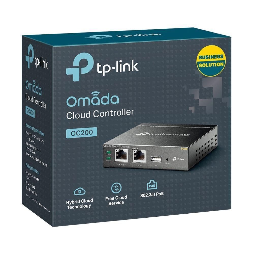 Controlador Eap Tp-link Cloud Omada Oc200 2 Lan Poe 1 Usb