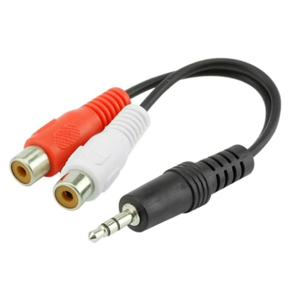 Cabo P2-Macho - 2 Rca-Fêmea Estéreo 15Cm De Tablets