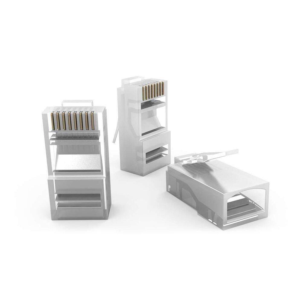 Conector Rj45 Cat.5e Macho Pacote C-100 35050220
