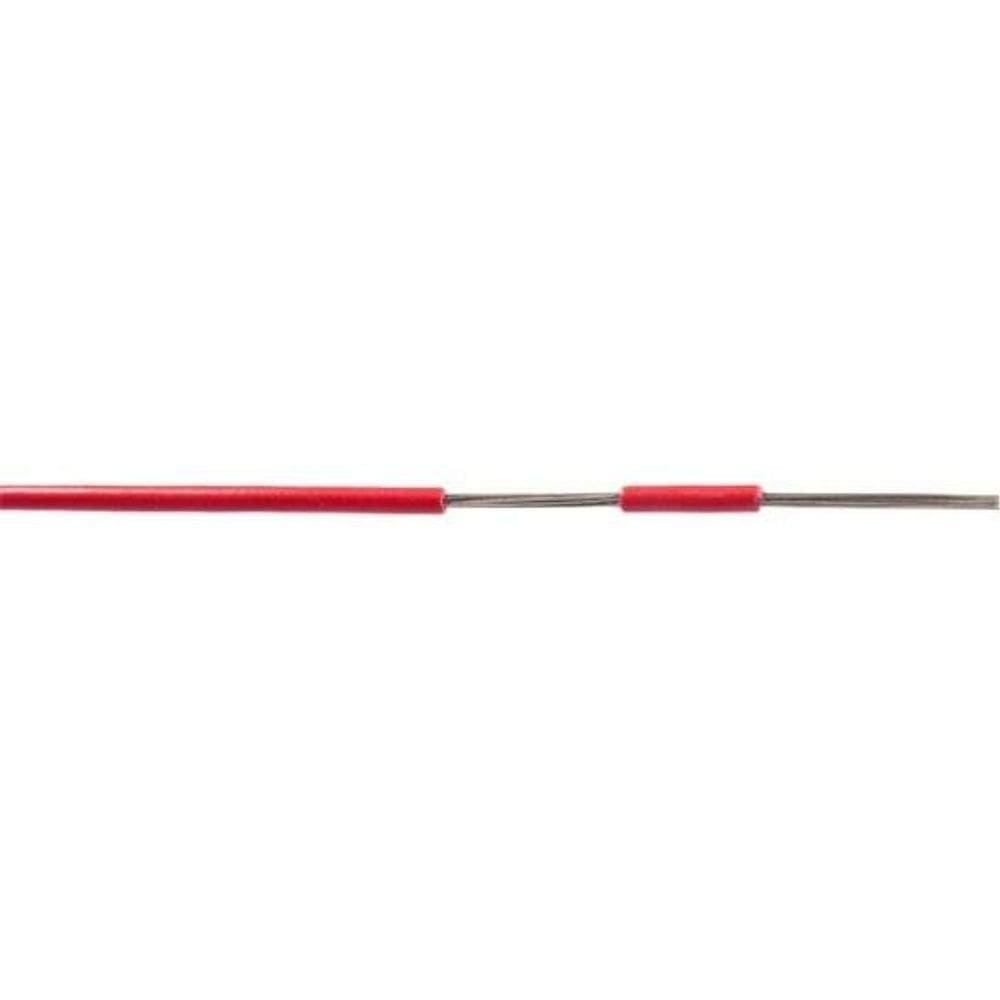 Fio Cabinho Flexível 0,20mm Vermelho Tiaflex - Rl / 100