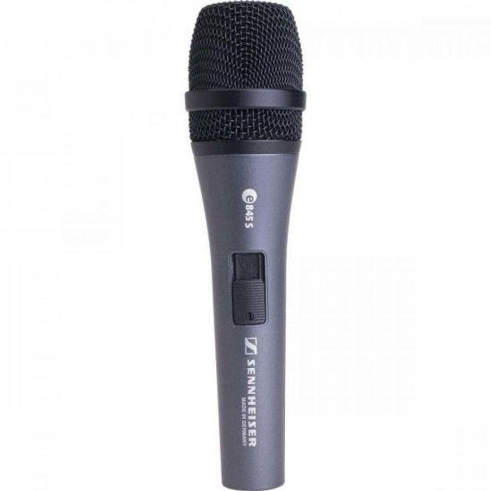 Microfone Dinamico Super Cardioide E845-S Sennheiser