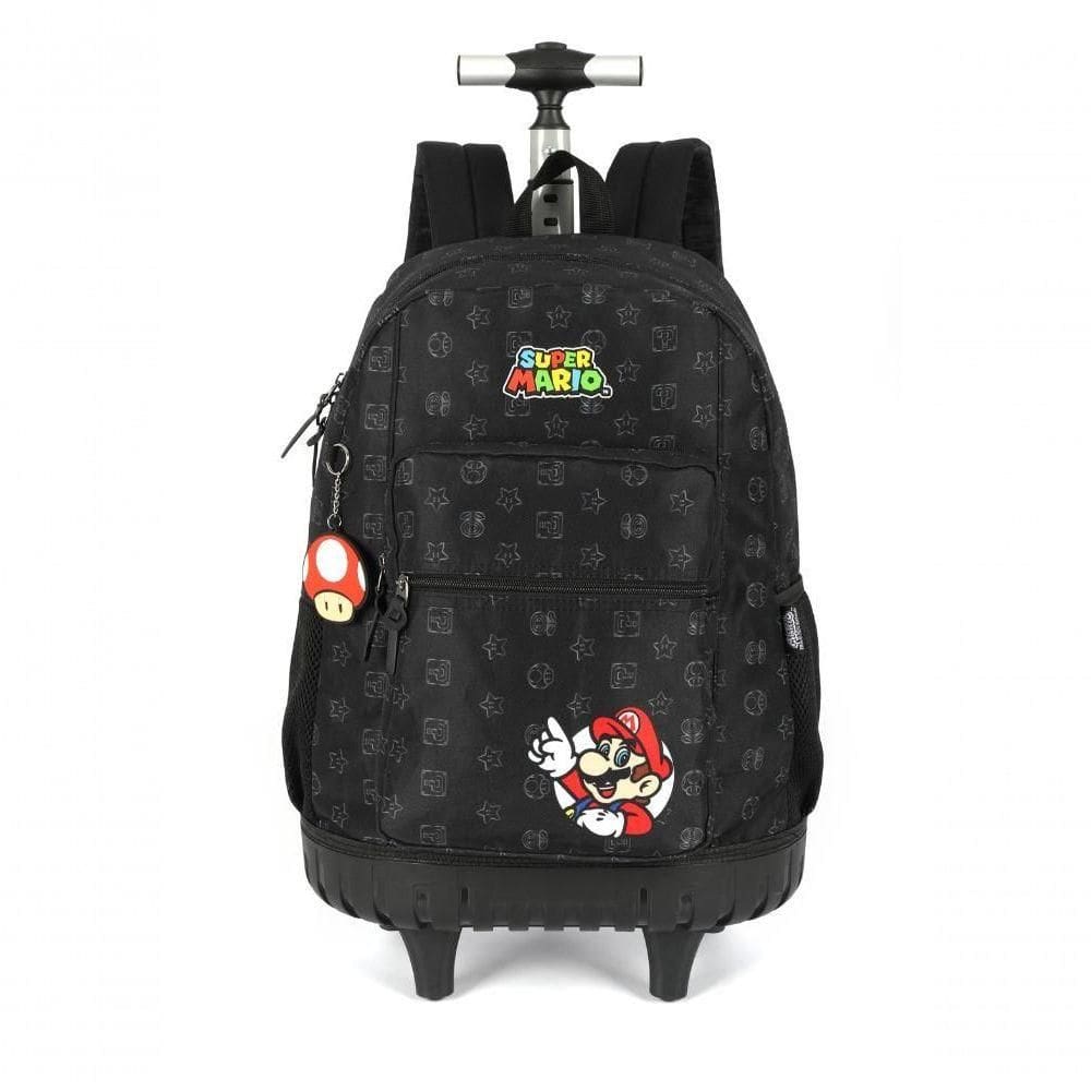 Mochilete Com Carrinho Preto - Unico Preto
