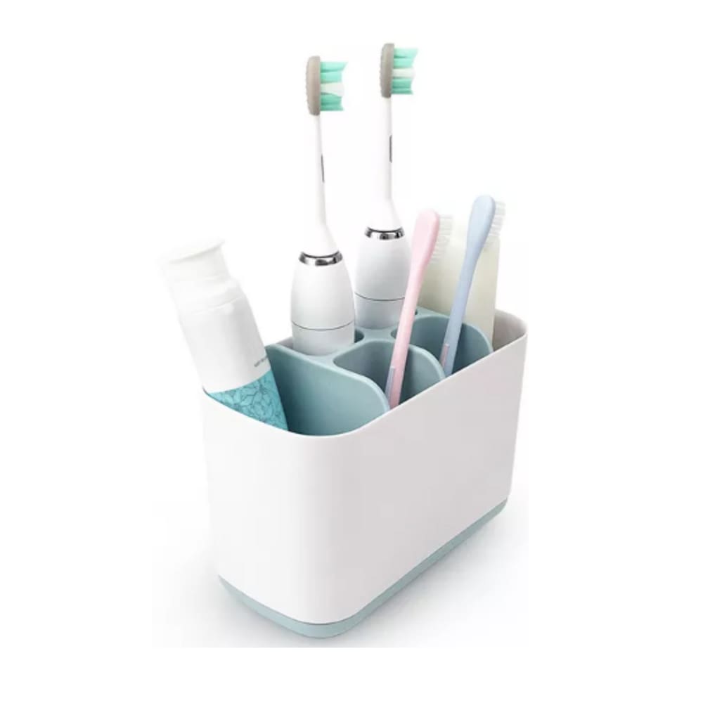 Porta Escova De Dente Organizador Pincel Lápis 6 Divisórias