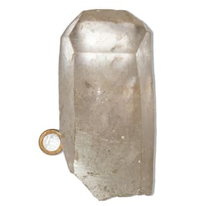 Ponta Cristal Bruto Natural De Garimpo 19cm Classe C