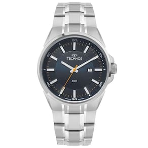 Relógio Technos Masculino Skymaster Prata - 2115tzr-1a