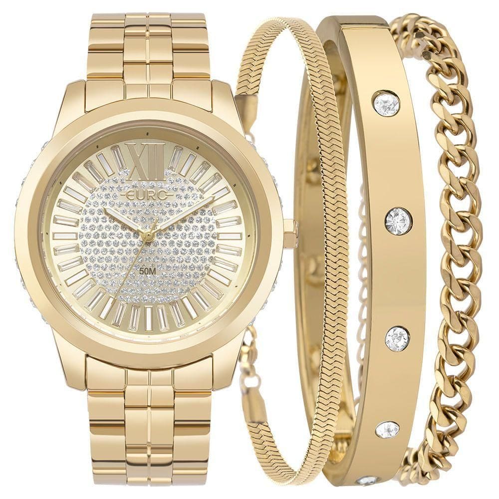 Kit Euro Feminino Soul Dourado - Eu2035yvs-k4d