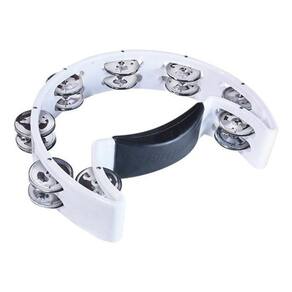Pandeiro Meia Lua Profissional Pml 001B - Branco Liverpool