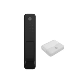 Combo Fechadura Digital Solis Biométrica Senha e Cartão Yale