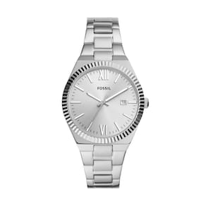 Relógio Fossil Feminino Scarlette Prata - Es5300-1kn Es5300-1kn