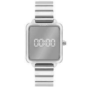 Relógio Euro Feminino Fashion Fit Reflexos Prata - Euds8054ai-4k Euds8054ai-4k