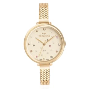 Relógio Technos Feminino Crystal Dourado - 2036msq-1d 2036msq-1d