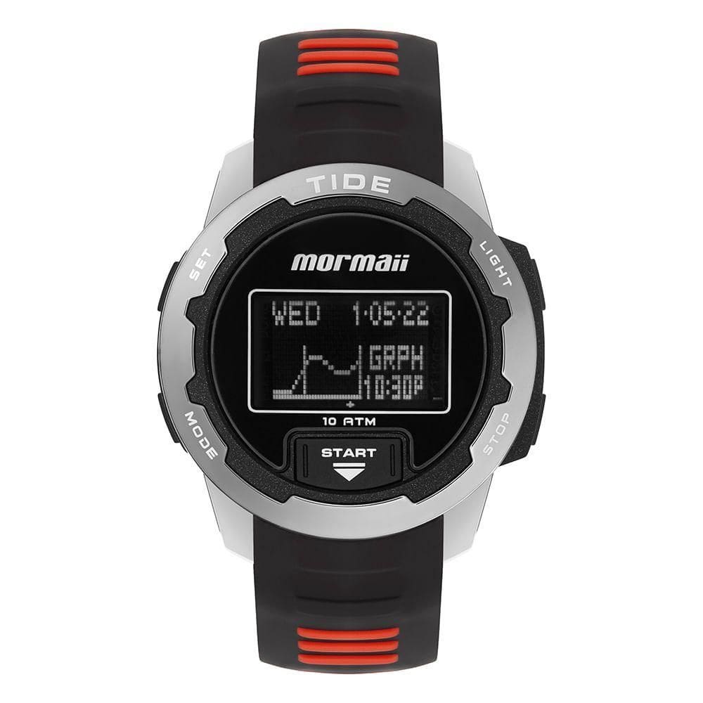 Relógio Mormaii Masculino Pro Preto - Mo23901-8r Mo23901-8r