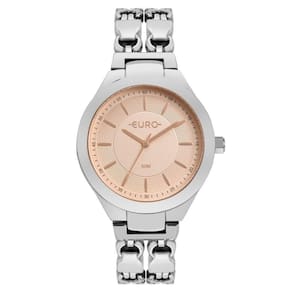 Relógio Euro Feminino Chains Prata - Eu2035yuo-4k Eu2035yuo-4k